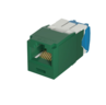 PANDUIT CATEGORY 6A, UTP, RJ45, 10 GB-S, 8-POSITION, 8-WIRE UNIVERSAL MODULE, AVAILABLE IN GREEN